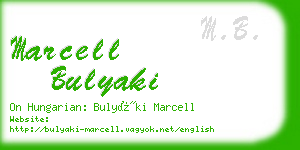 marcell bulyaki business card